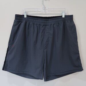 Rhone Versatility Unlined Shorts Mens XXL Gray Training Stretch Athletic XXL EUC